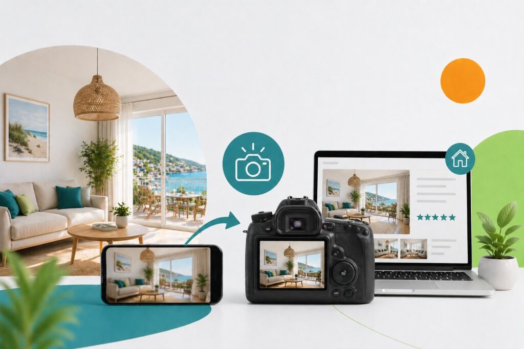 Ferienwohnung fotografieren