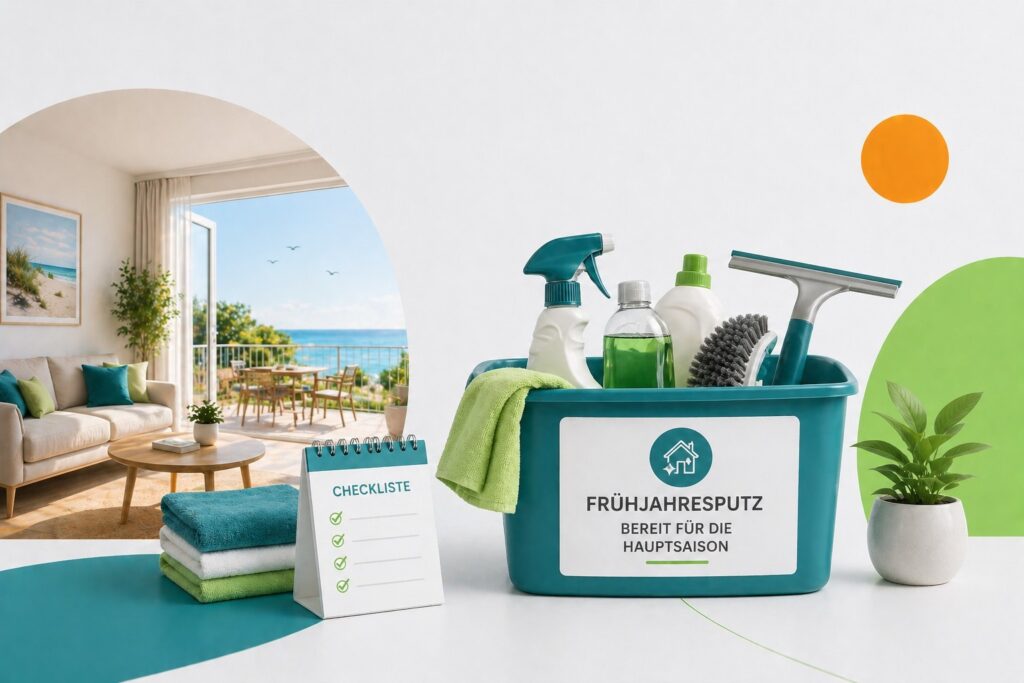 Der Frühjahrsputz für Ferienwohnungen