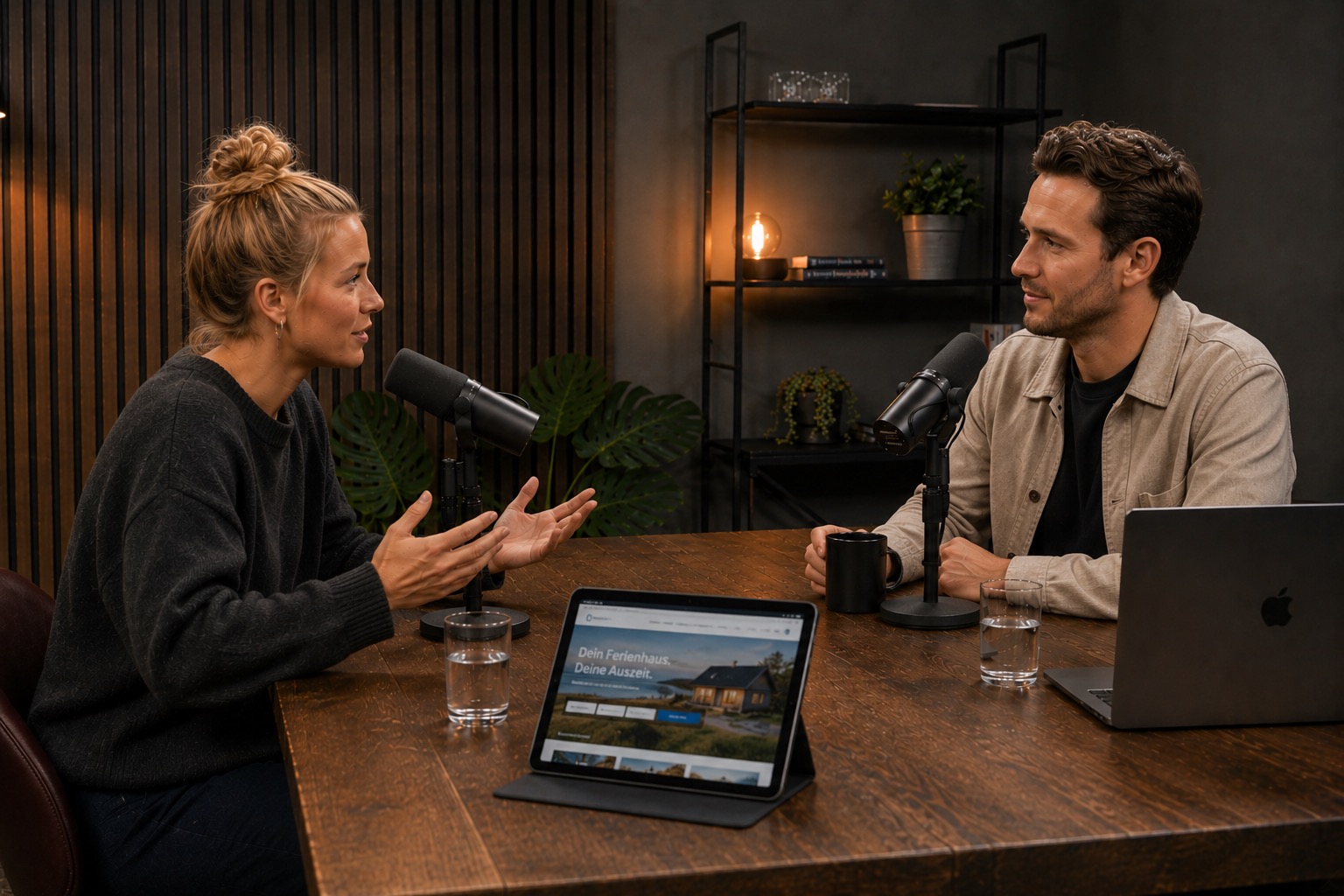 Podcast eigene Website